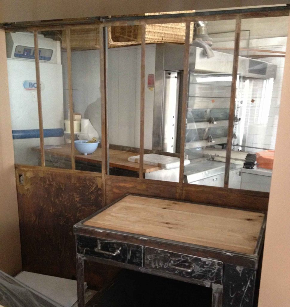 Réalisation d 'une verrière par SATT